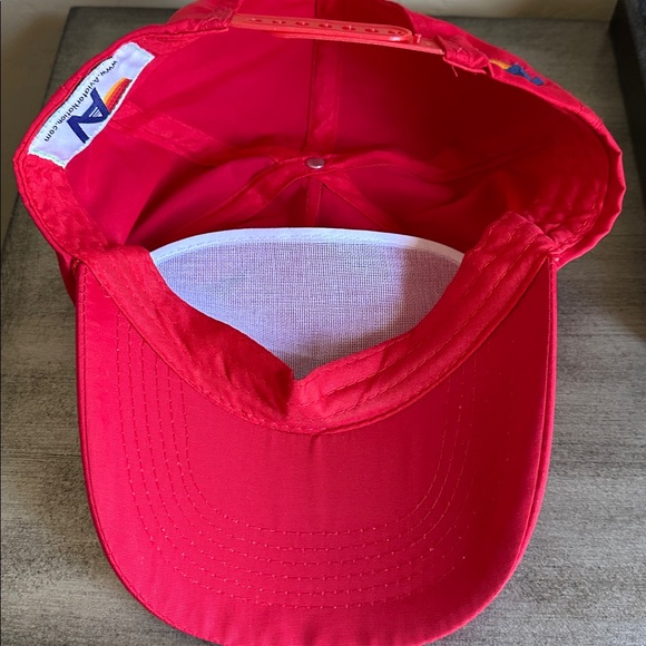 Aviator Nation Vibrant Red Hat with Iconic Patch - Picture 2 of 4